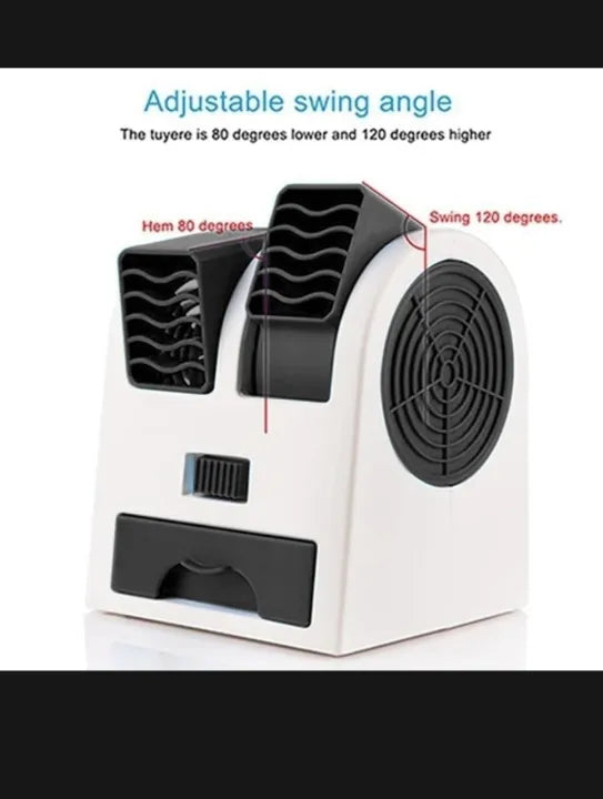 3-in-1 Mini Air Cooler | Fan, Humidifier & Purifier