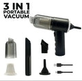 3 in 1 Portable Wireless Vacuum Cleaner for Laptop, Car & Home