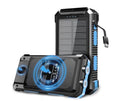 Yelomin 49800mAh Solar Power Bank with Wireless Charging & Flashlight