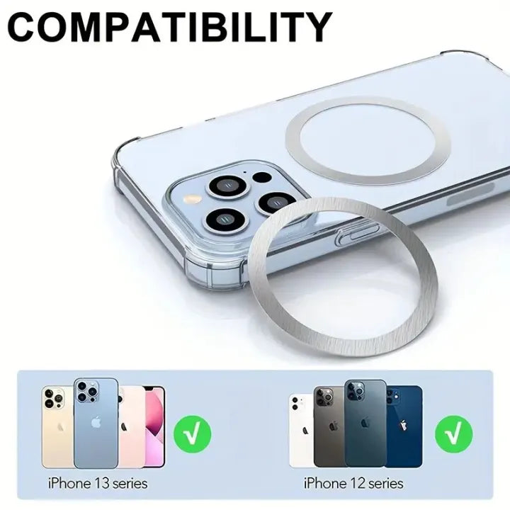 Magnetic Car Phone Holder | Wireless Charging Compatible