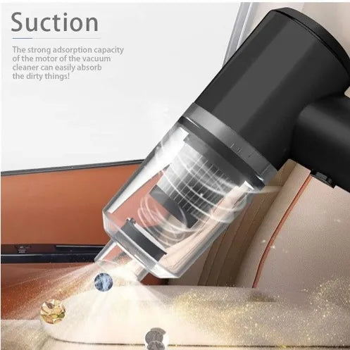 3 in 1 Portable Wireless Vacuum Cleaner for Laptop, Car & Home