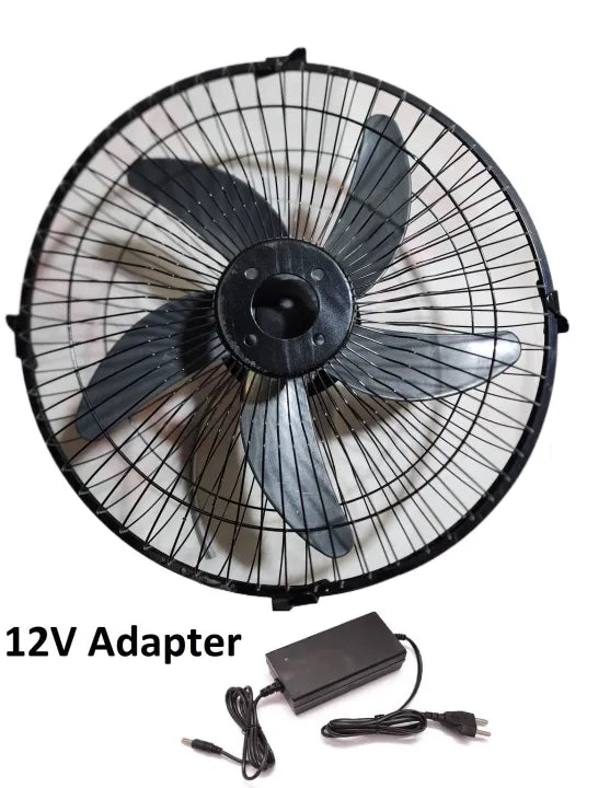 12V Mini DC Solar Fan | 14 inch