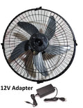 12V Mini DC Solar Fan | 14 inch