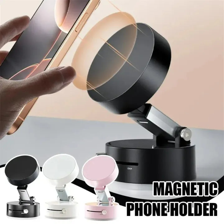 A2 Magnetic Phone Holder | 360° Foldable Suction Stand