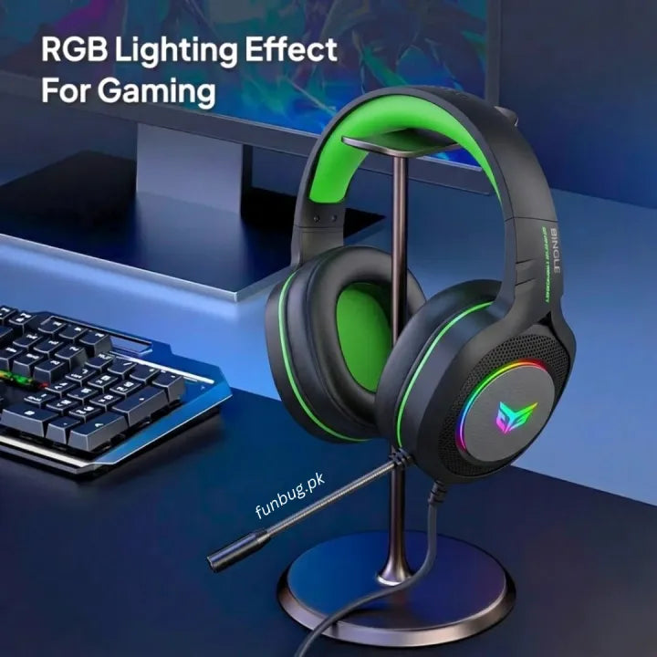 Professional Gaming Headset 7.1 Surround Sound with Noise-Cancelling Mic