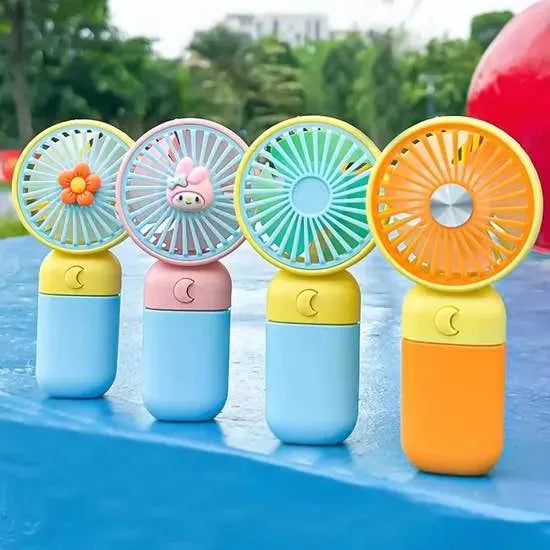 Mini Hand Fan Portable USB Rechargeable