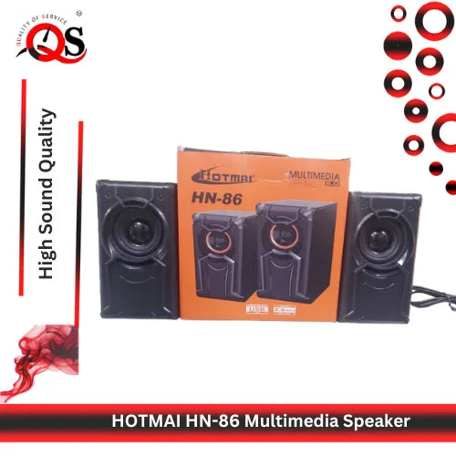 FT-165 Computer Speakers | Heavy Bass Subwoofer | USB & 3.5mm