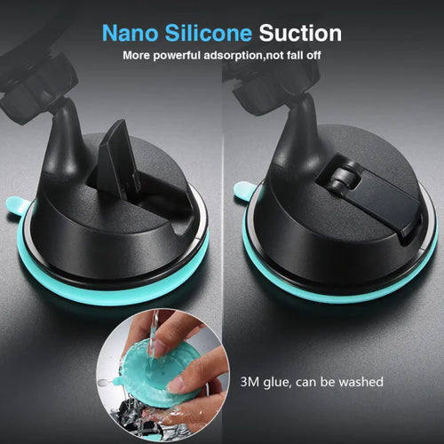 3-in-1 Car Phone Holder | Windshield, Dashboard & Air Vent