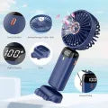 5-Speed Mini Fan | LED Display, Foldable & USB Rechargeable