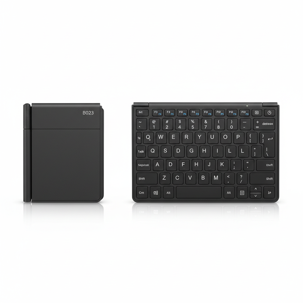 Wireless Foldable Bluetooth Keyboard